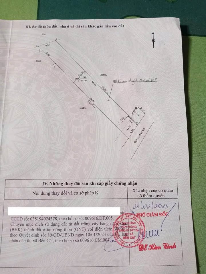 Đất nền An Tây Dĩ An 630m² giá 4.1 tỷ - Đầu tư sinh lời ngay!