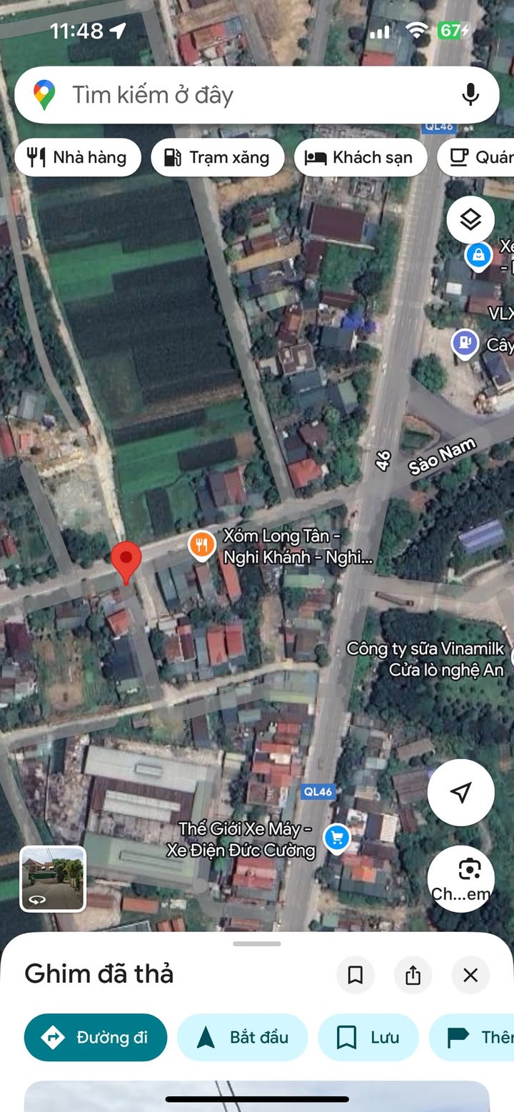 Đất nền lô góc 2 mặt tiền Nghi Khánh 130m² giá 3 tỷ - Cơ hội đầu tư hấp dẫn!