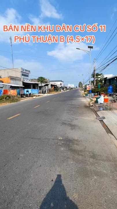 Đất nền khu dân cư số 11 Phú Thuận B, Hồng Ngự, 76m² - Giá thương lượng hấp dẫn!
