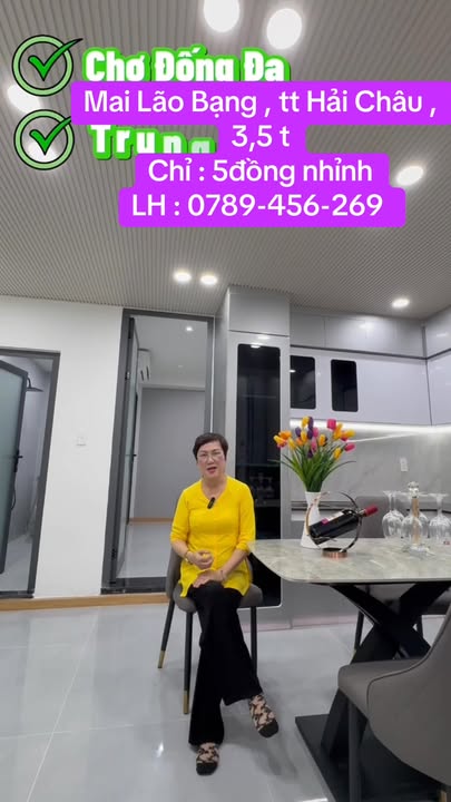 Nhà phố 3,5 tầng Hải Châu 67m² giá 5 tỷ - Đón Tết ngay trong ngôi nhà đầy đủ nội thất!