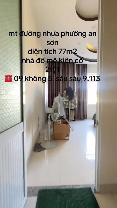 Nhà 2 tầng Phường An Sơn, 77m² giá 2.1 tỷ - Cơ hội kinh doanh tuyệt vời!