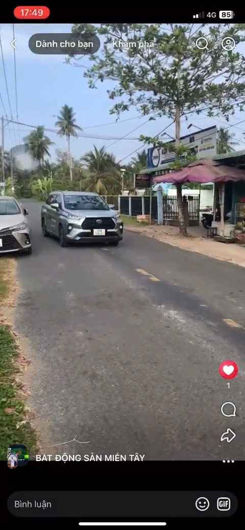 Đất mặt tiền đường Hl04, An Phước, Châu Thành, Bến Tre 355m² giá 2 tỷ - Đầu tư sinh lời lý tưởng!