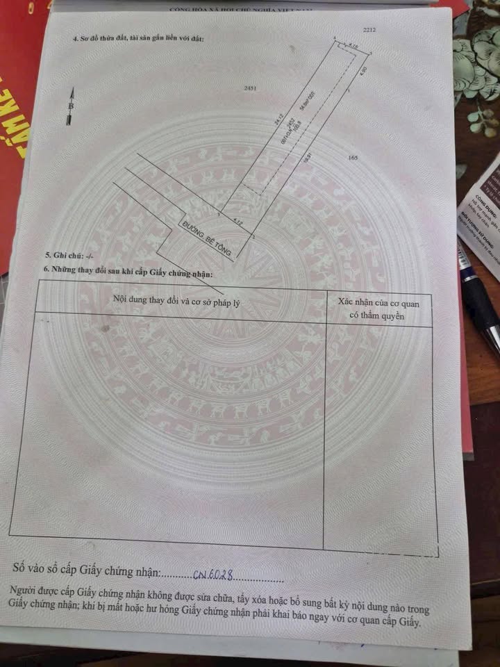 Đất nền Phường Tân Đông Hiệp, Dĩ An 100.8m² giá 3.3 tỷ - Sổ hồng chính chủ!