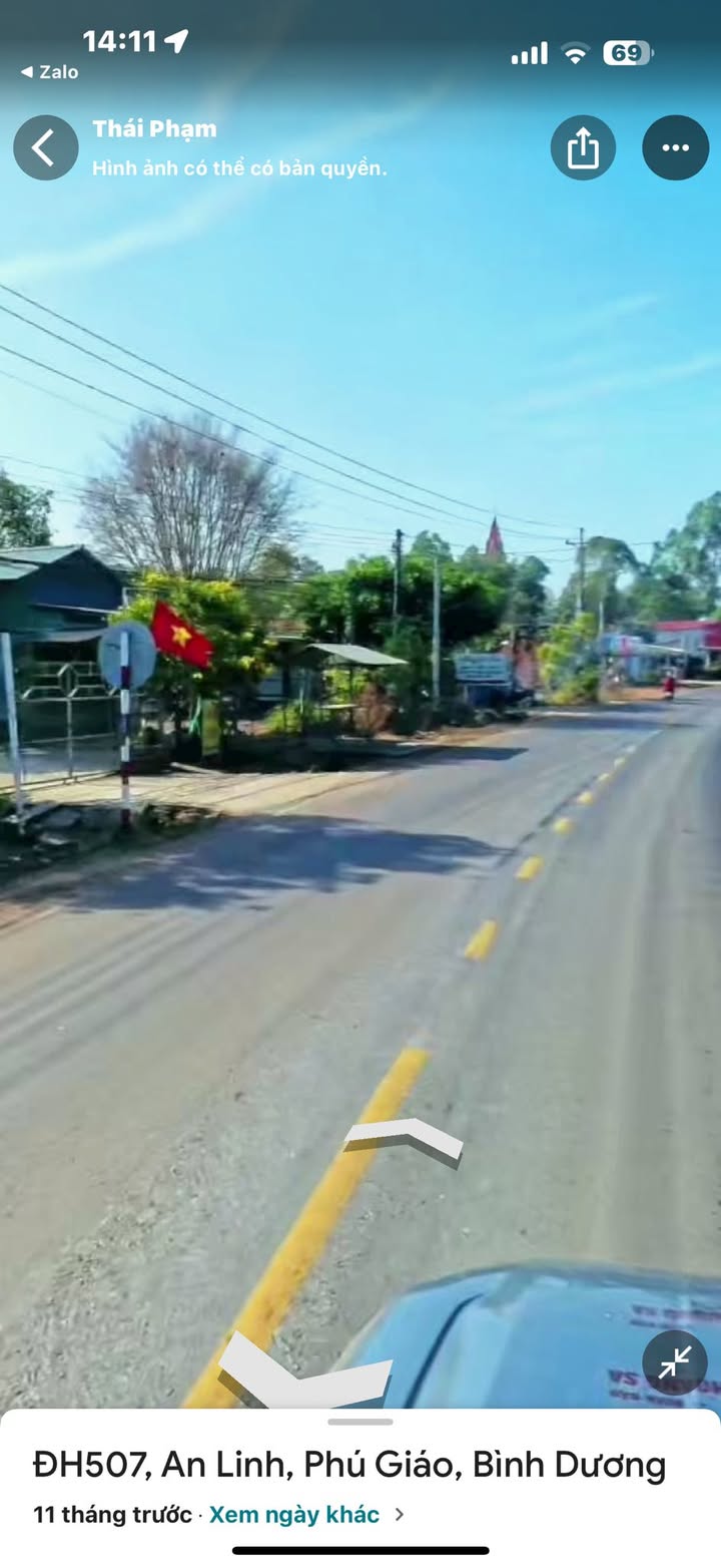 FrontHouse Đường DH507, Xã An Linh, Huyện Phú Giáo, 250m² - Mặt tiền kinh doanh lý tưởng!