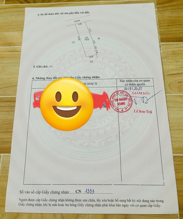 Lô đất đẹp hẻm TDP1 - Phường Tây Sơn - 240m² giá chỉ 495 triệu - Cơ hội đầu tư tốt