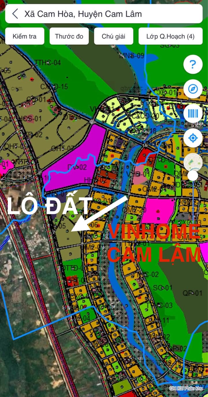 Đất nền Cam Lâm 480m² giá 2.4 tỷ - Cơ hội đầu tư tiềm năng!