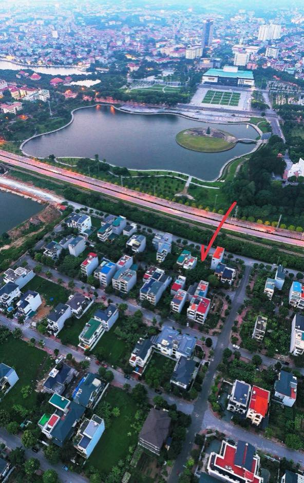 FrontHouse Nam Đầm Vạc Vĩnh Yên 104m² giá 3.9 tỷ - View hồ quảng trường tuyệt đẹp!