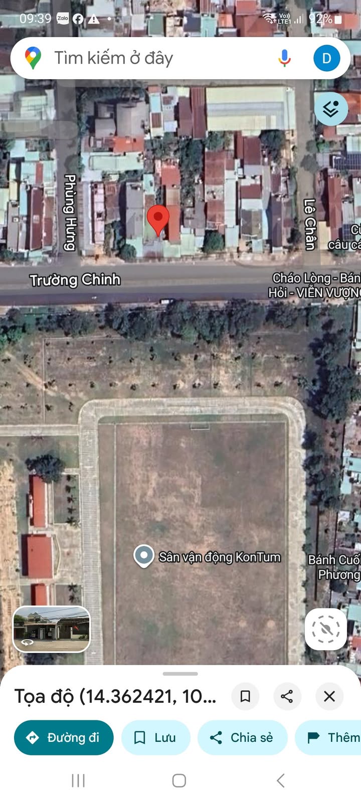 Đất mặt tiền đường Trường Chinh, Duy Tân, 287m² giá 3 tỷ - Đầu tư sinh lời ngay!