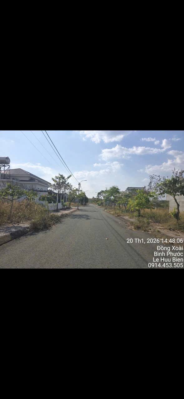 Đất nền chính chủ Tân Phú, Đồng Xoài 210m² - Giá tốt chỉ 1.53 tỷ!