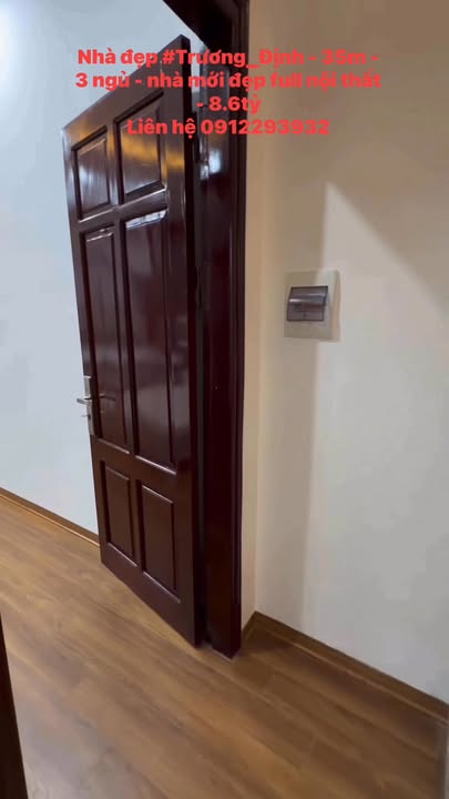 Nhà phố Trương Định, 35m² giá 8.6 tỷ - Đầy đủ nội thất, sẵn sàng vào ở!