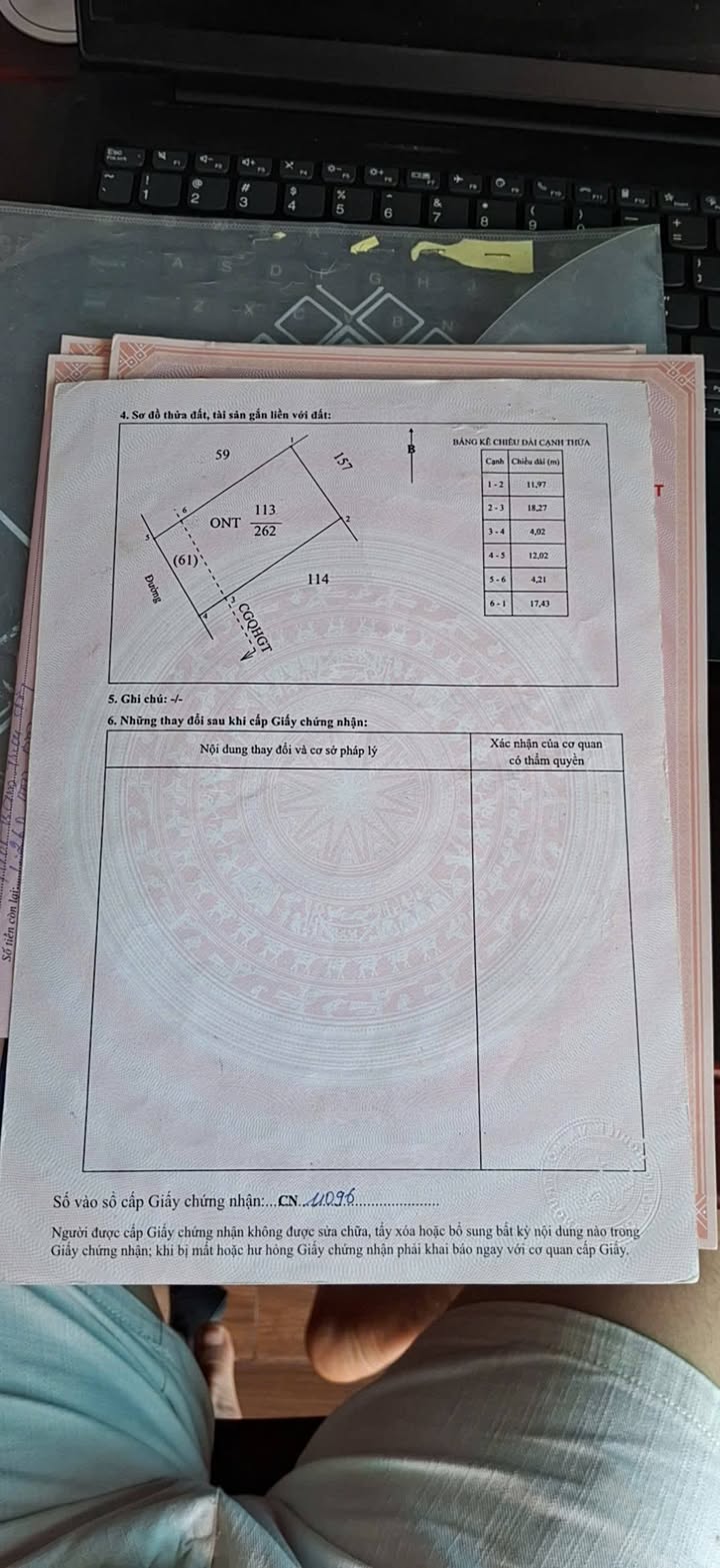 Nhà mặt tiền 12m đường nhựa Cẩm Xuyên 264m² giá chỉ 2 tỷ - Cơ hội hiếm có!