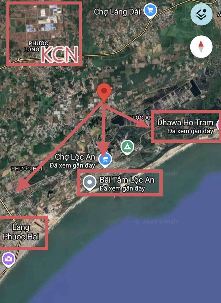 Đất thổ cư mặt tiền nhựa Láng Dài 125m² giá 750 triệu - Sổ hồng chính chủ!