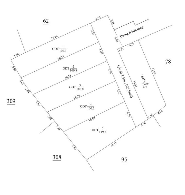 Đất thổ cư Trung Sơn, Việt Yên 100m² giá 800 triệu - Gần sân golf, tiện ích đầy đủ!
