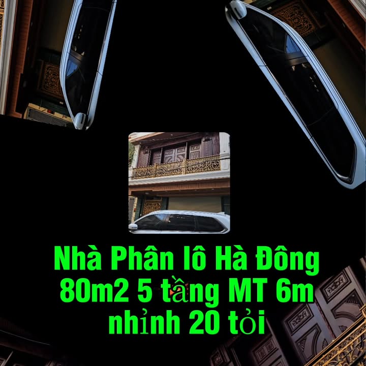 Nhà phân lô Quang Trung Hà Đông 72m² giá 20 tỷ - Kinh doanh thuận lợi!