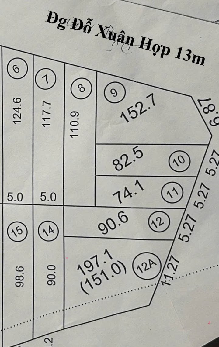 Đất thổ cư mặt tiền Đỗ Xuân Hợp, Nha Trang 90m² giá 3.06 tỷ - Cơ hội đầu tư tuyệt vời!