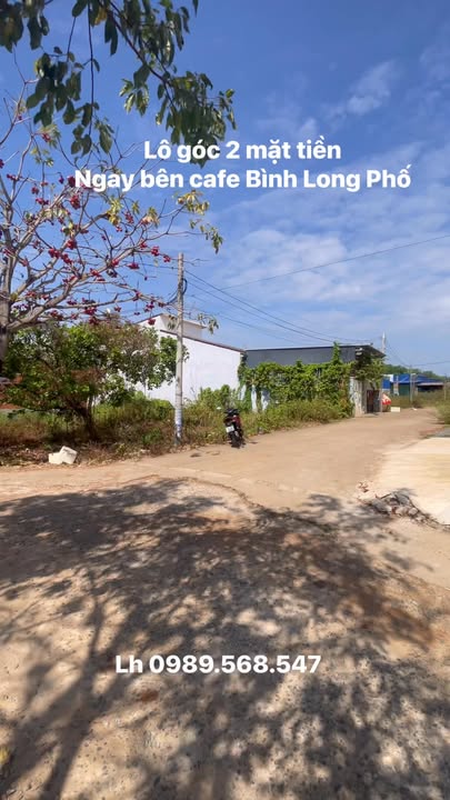 Đất thổ cư Phố Góc, Bình Long 200m² giá 850 triệu - Đầu tư sinh lời tuyệt vời!