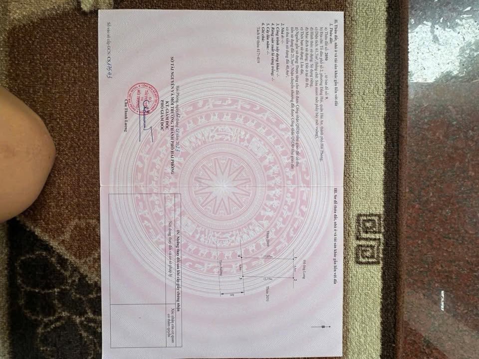 Đất nền Đồng Dứa, Hải An, Hải Phòng 61,7m² giá chỉ 4.227 tỷ - Cơ hội đầu tư vàng!