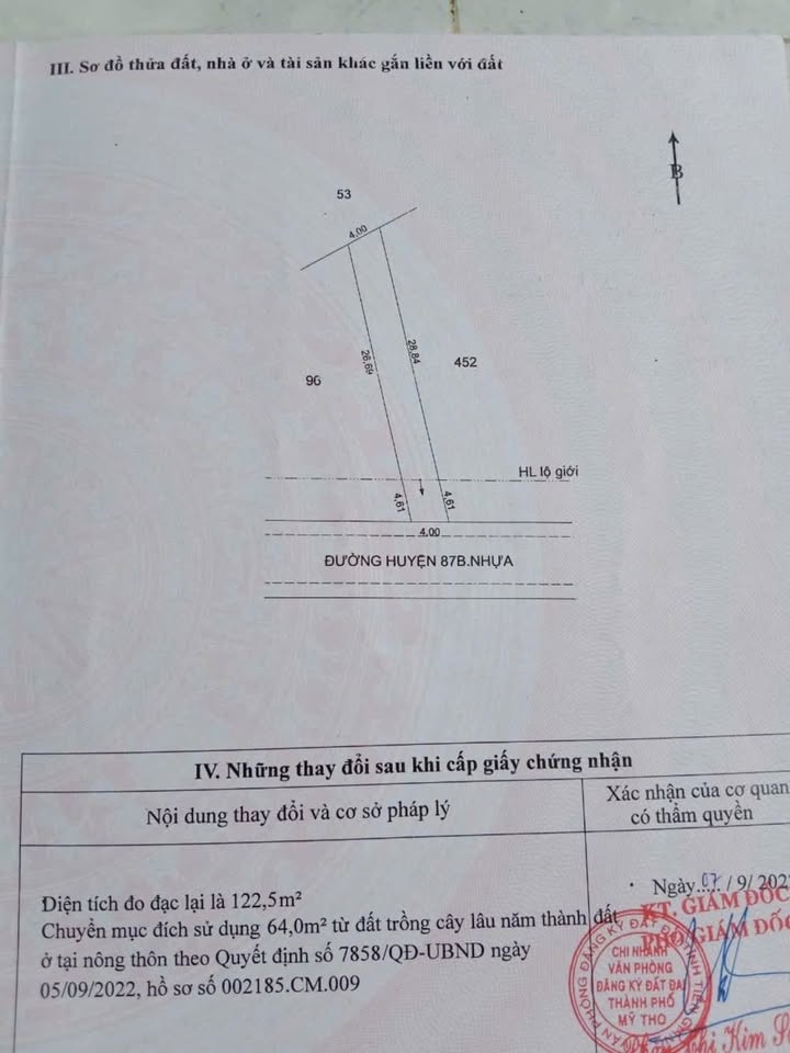 Đất mặt tiền đường Nhựa xe Tải Trần Thị Thơm, 128m² giá 990 triệu - Tiềm năng phát triển vượt bậc!