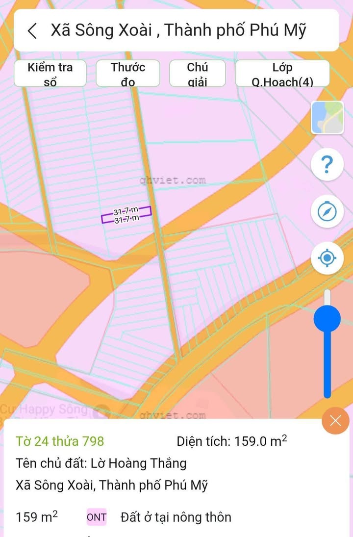 Đất nền phường Tân Thành, quận Tân Phú 155m² giá 890 triệu - Cơ hội đầu tư tuyệt vời!