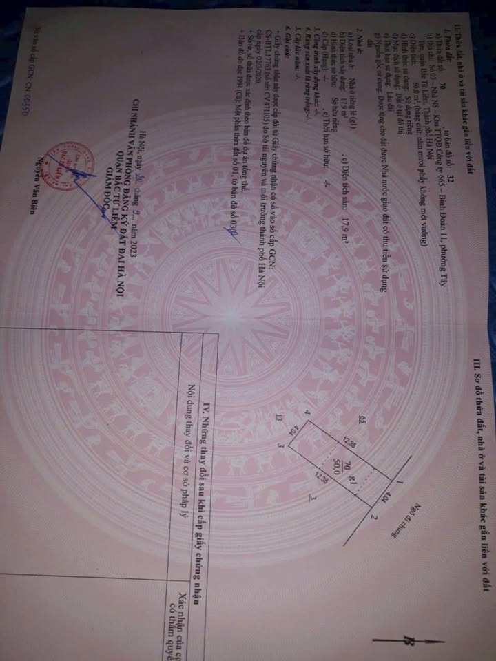 Đất phân lô Quân Đội Tây Tựu 50m² - Mặt tiền 4m, giá thỏa thuận!
