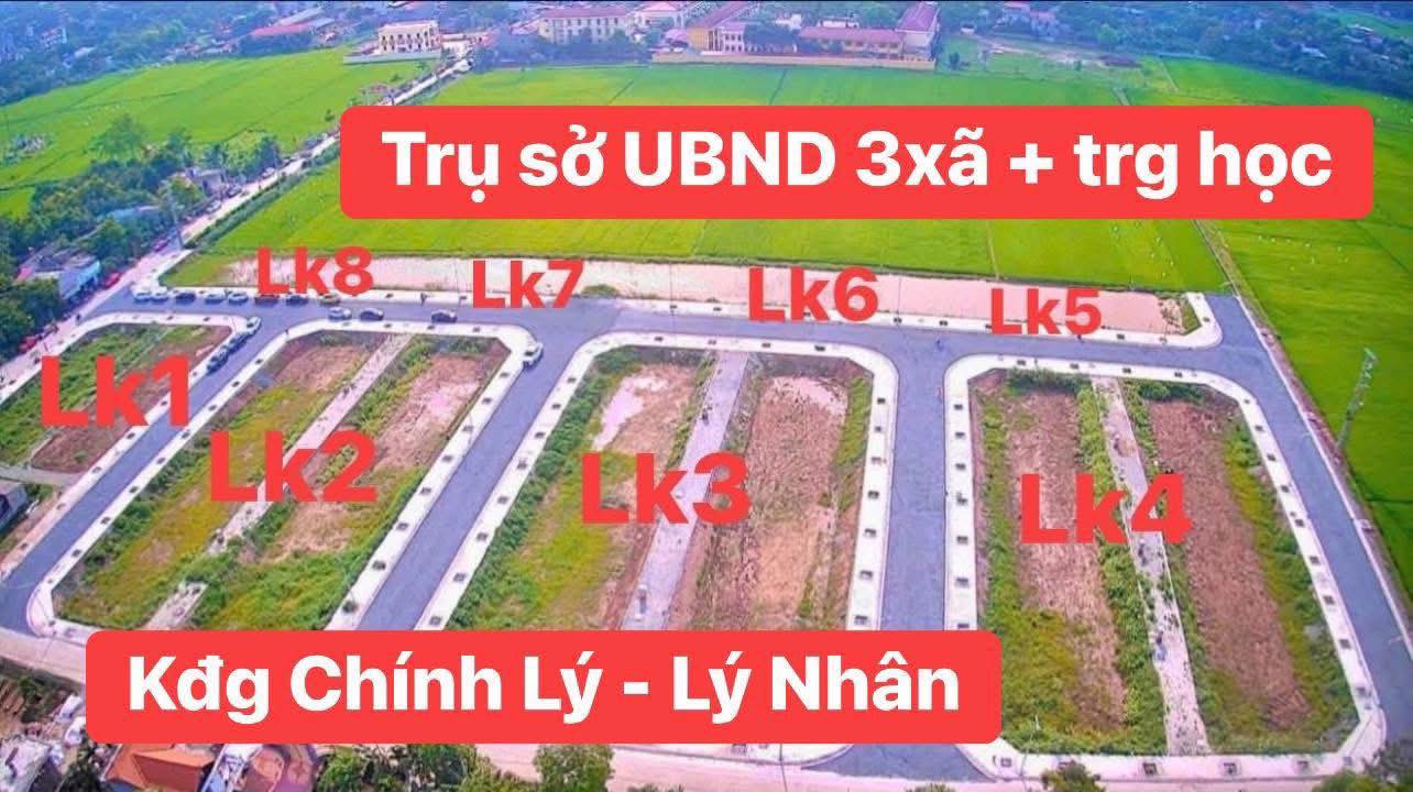 Đất nền Chính Lý, Lý Nhân 126m² giá chỉ từ 100 triệu - Đầu tư sinh lời ngay!