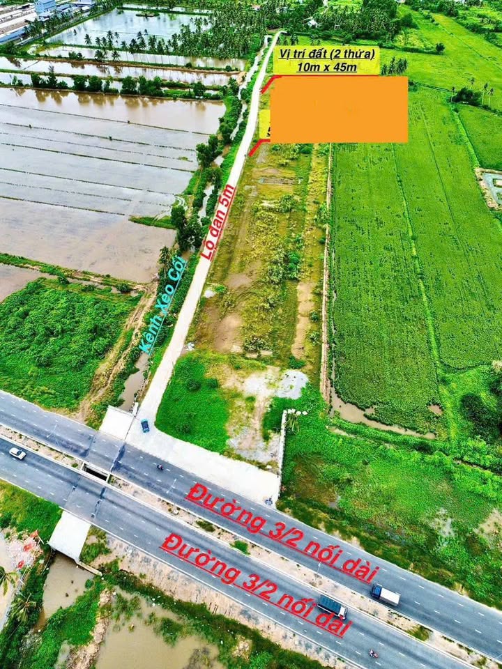 Đất nền Kênh Xẻo Cối, Huyện Tri Tôn 417m² giá 100 triệu - Cơ hội đầu tư tuyệt vời!