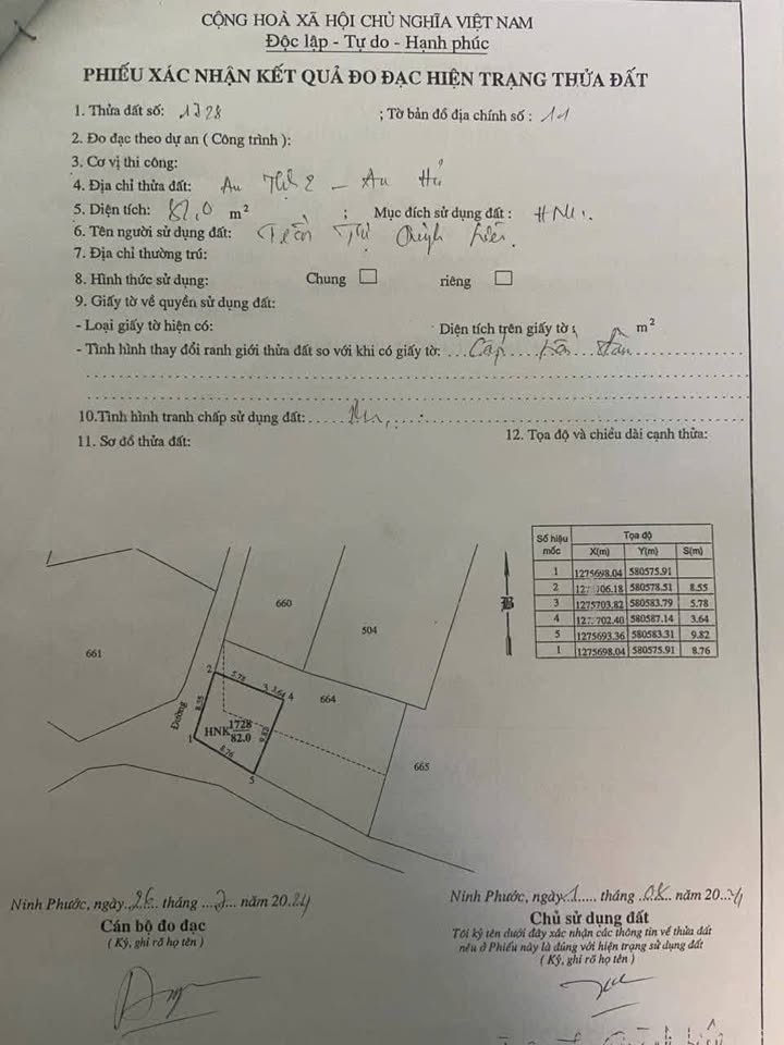 Đất thổ cư An Hải, Ninh Phước 82m² giá chỉ 2xx triệu - Cơ hội đầu tư tuyệt vời!