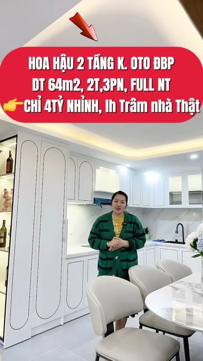 Nhà 3 phòng ngủ Đường Điện Biên Phủ, Đà Nẵng 62m² giá 4 tỷ - Ô tô tận cửa!