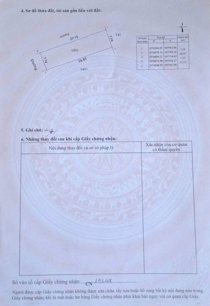 Đất nền 193m² tại Phường Nghi Phú, Thành phố Vinh - Giá chỉ 2 tỷ, gần trường học!