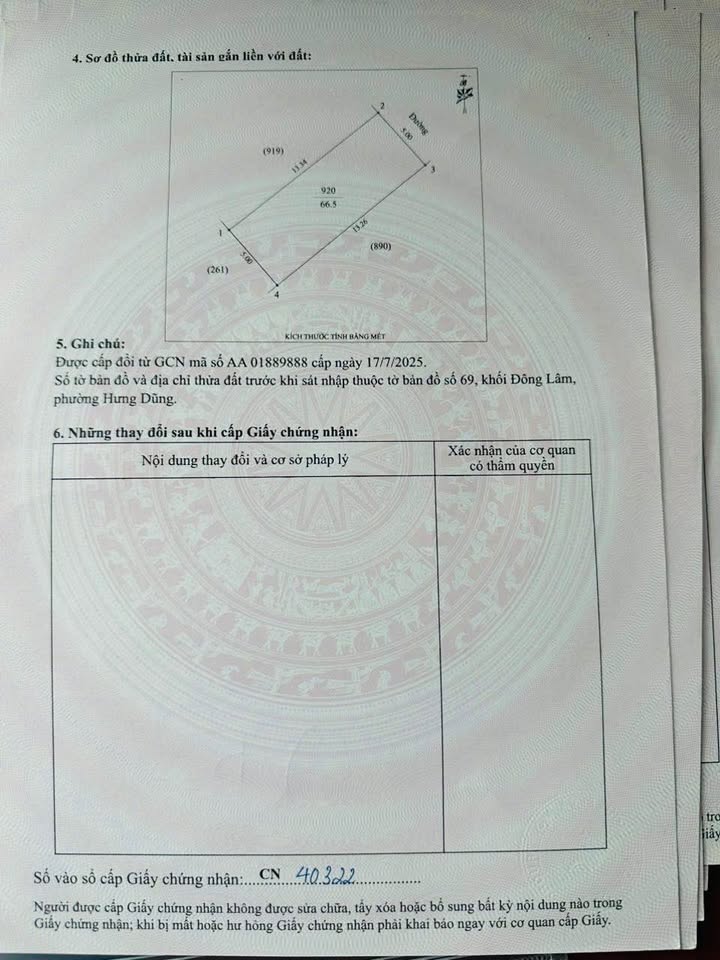 Đất Khối Đông Lâm, Hưng Dũng, 66.5m² giá 2 tỷ - Vị trí đắc địa gần ĐH Sư phạm Kỹ thuật Vinh!