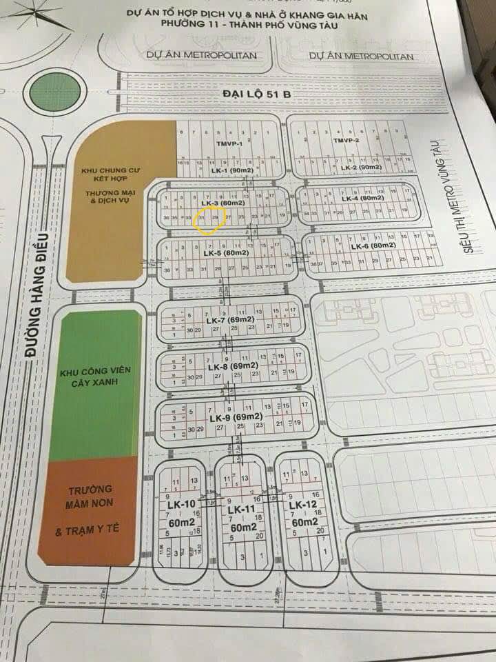 Đất nền Khu Khang Gia Hân, P11, 80m² giá 2.9 tỷ - Sổ hồng chính chủ!