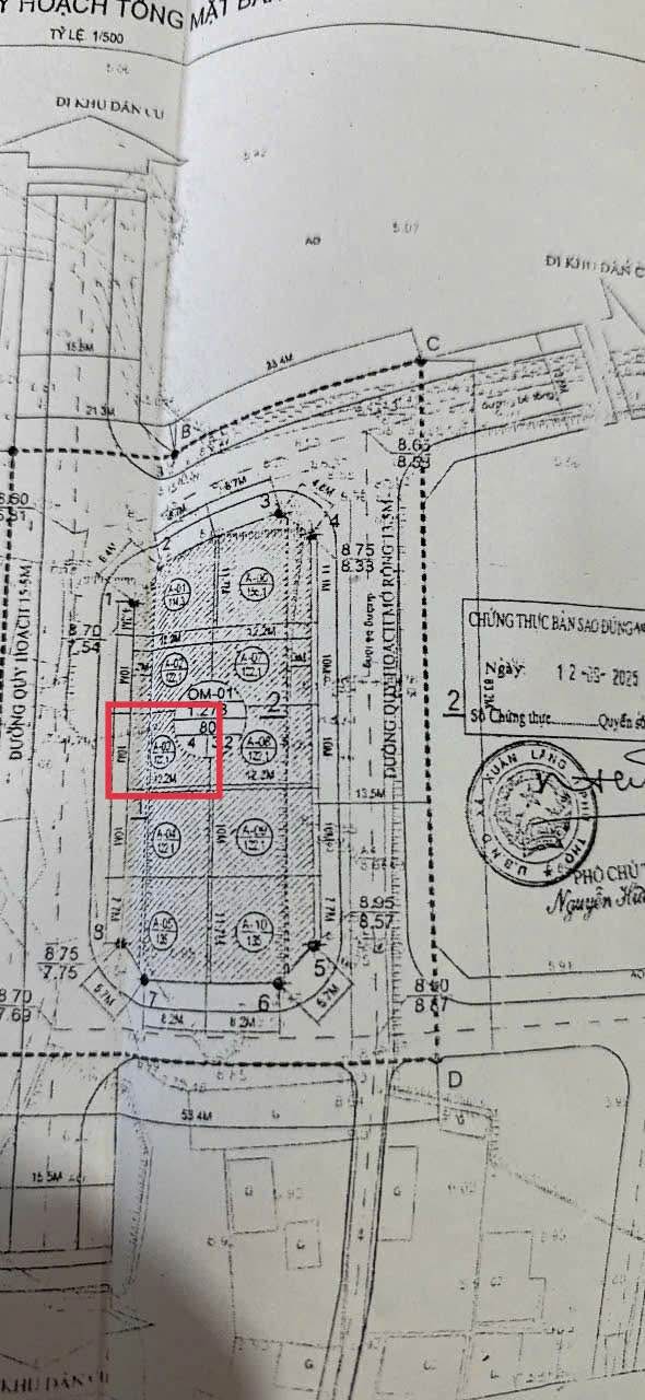 Đất nền 122m² tại Thị trấn Thanh Lãng, giá 3.6 tỷ - Cơ hội đầu tư tuyệt vời!