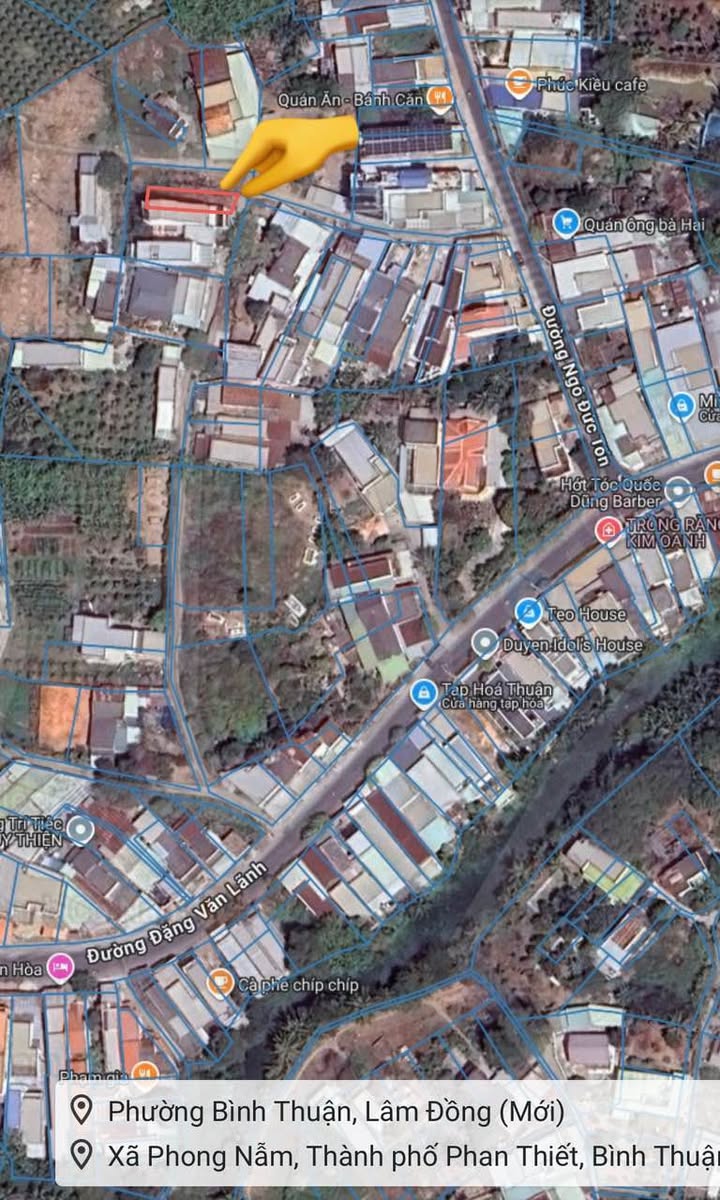 Đất nền 107m² tại Đặng Văn Lãnh, Phan Thiết chỉ 950 triệu - Đầu tư sinh lời ngay!