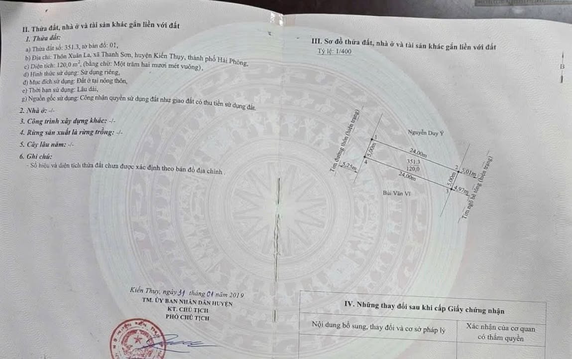 Đất 2 Mặt Đường Xuân La - Thanh Sơn 120m² giá tốt - Đầu tư sinh lời!