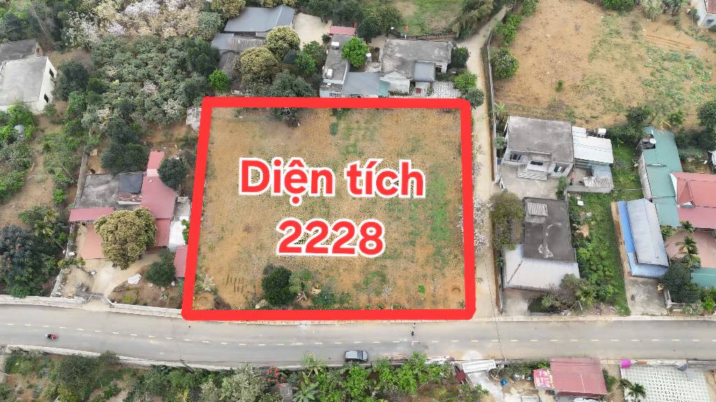 Đất nền lô góc 2227m² đường nhựa Cư Yên - Giá tốt chỉ 17.8 tỷ