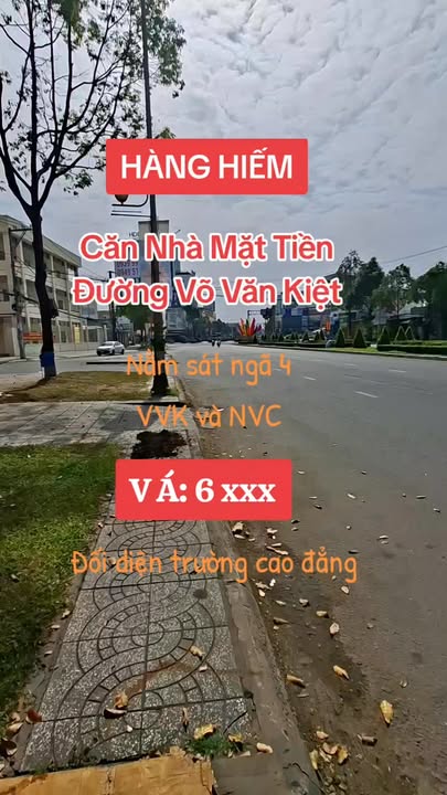 Đất nền mặt tiền Võ Văn Kiệt, Cần Thơ 132m² giá 6 tỷ - Đầu tư sinh lời ngay!