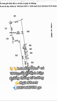 Đất nền 2000m² Định Hiệp giá 900 triệu - Đường thông tứ hướng tiện lợi!