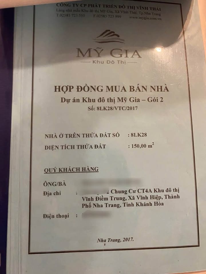 Shophouse Mỹ Gia, Nha Trang 150m² giá 9.6 tỷ - Bán gấp chính chủ!