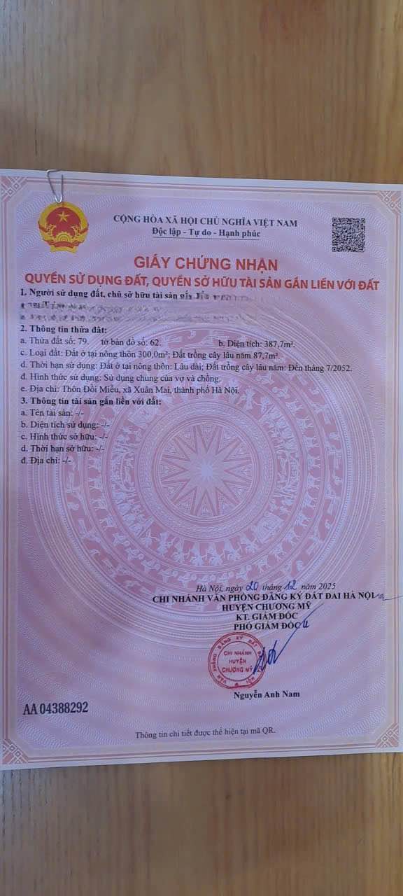 Đất lô góc 387m² tại đồi Miễu, Hà Nội - Giá chỉ 3.48 tỷ, cơ hội hiếm có!