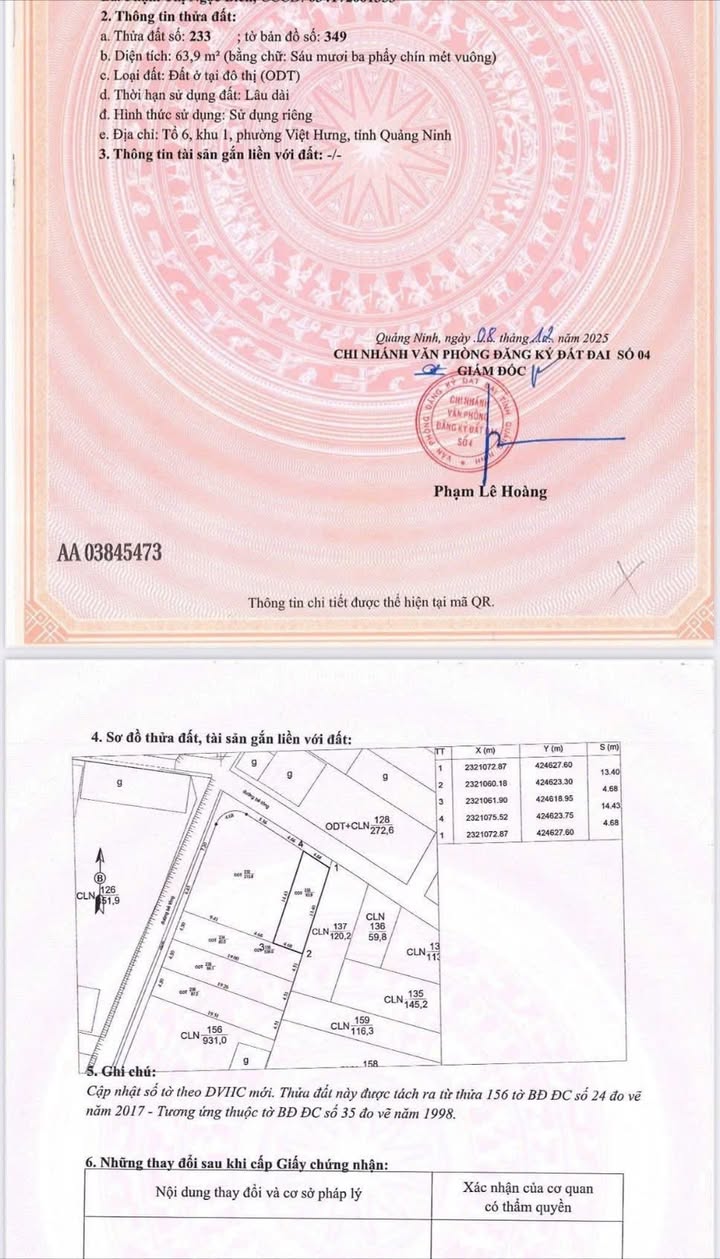 Đất nền Phú La, Hà Đông 63.9m² giá 1.6 tỷ - Hạ tầng hoàn thiện!