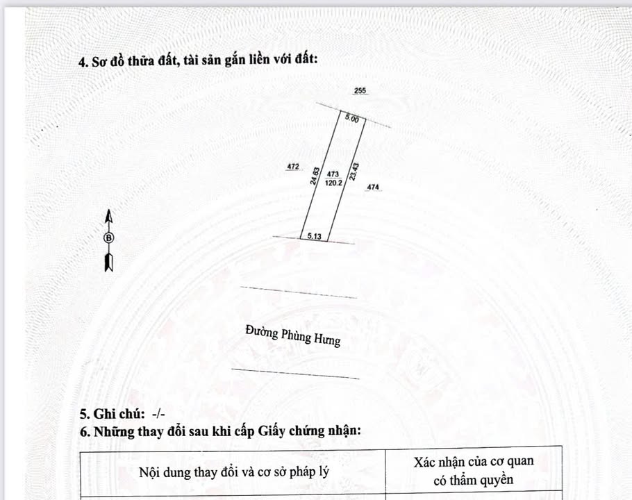 Lô đất mặt tiền Phùng Hưng, 102m² chỉ từ 4 tỷ - Đầu tư sinh lời ngay!