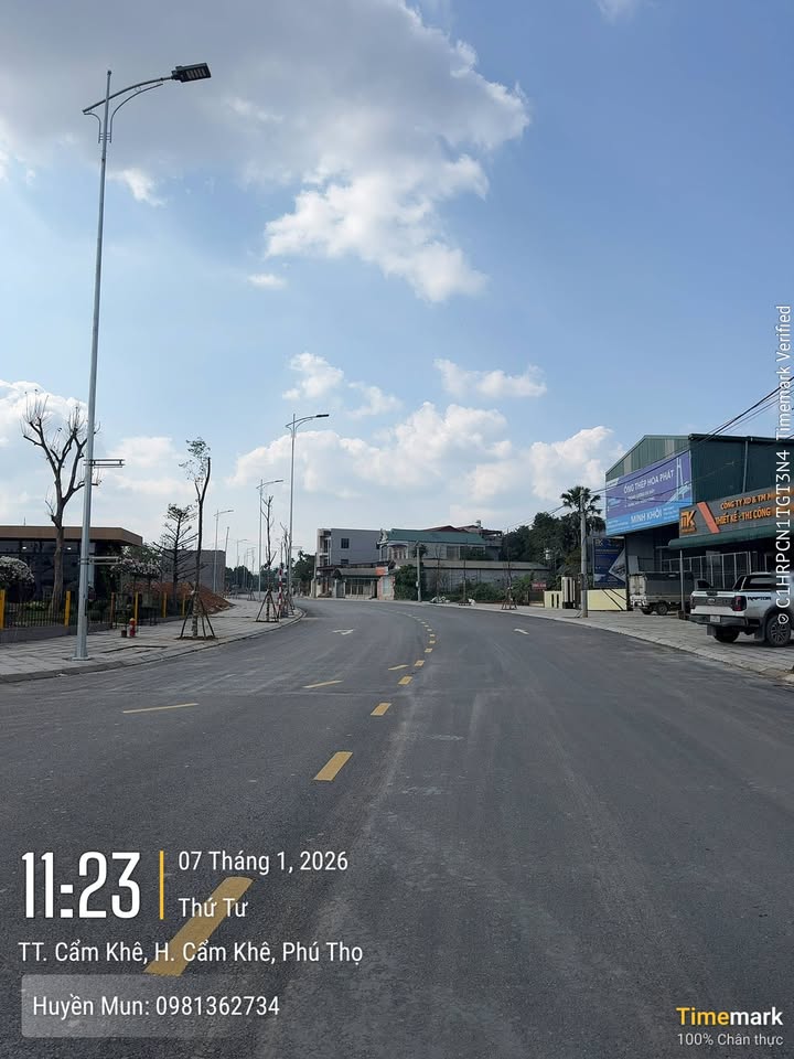 Đất nền Cẩm Khê Phú Thọ 180m² giá tốt - Đầu tư sinh lời ngay!