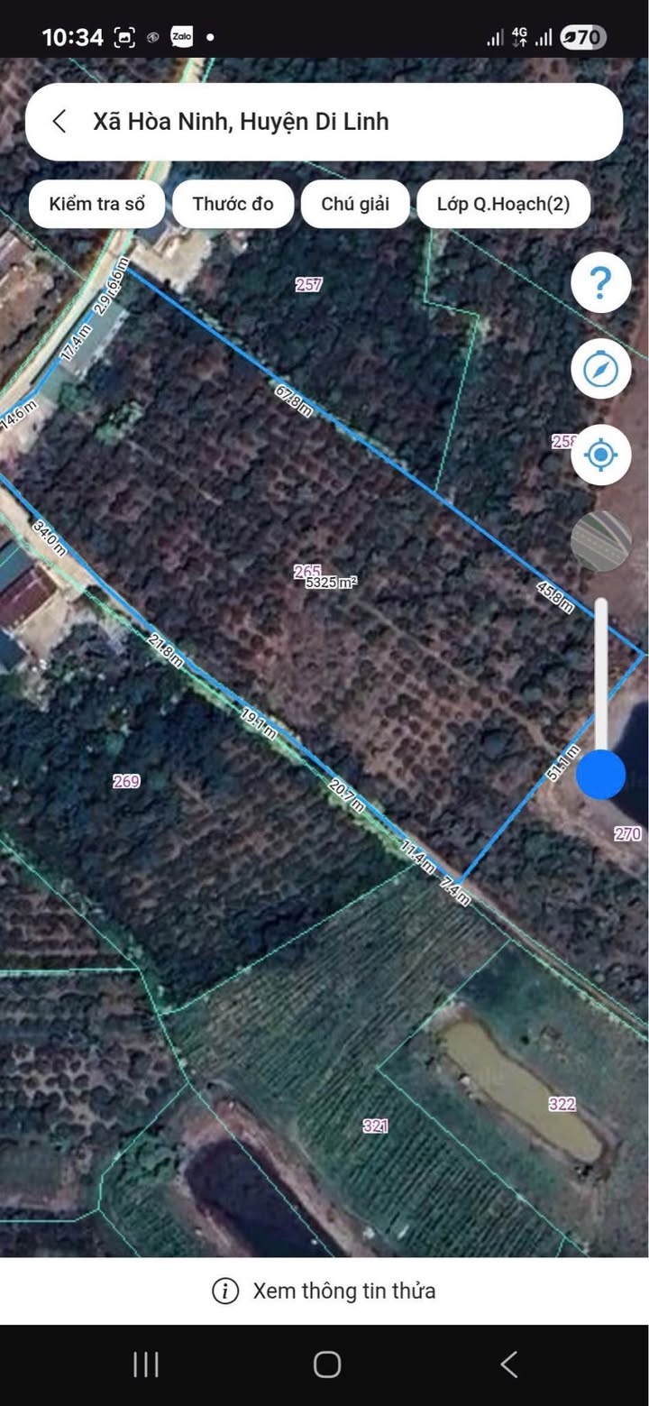 Đất Hòa Ninh, Lộc Bắc, Bảo Lâm - 72.000m² - Đường đẹp, thổ cư 400m2!