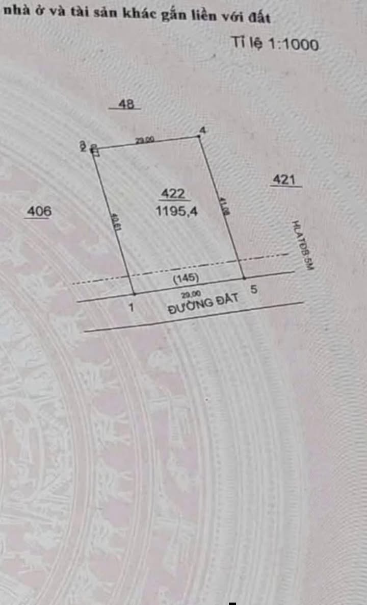 Đất nền xã Tân Hiệp, huyện Phú Giáo 1160m² giá 2.5 tỷ - Sổ đỏ chính chủ, đầu tư sinh lời!