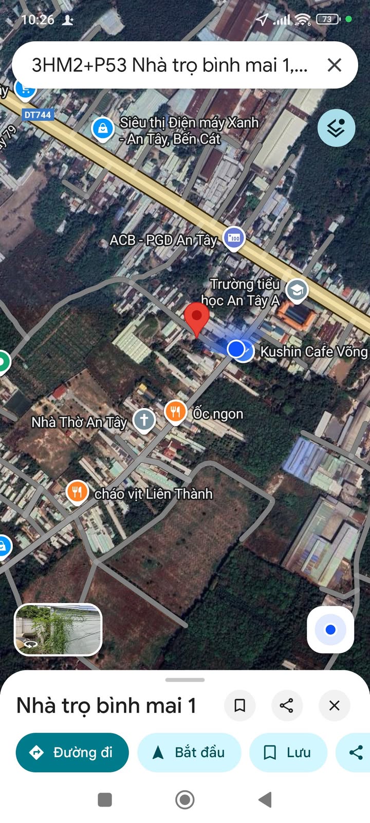 Nhà cấp 4 + 5 phòng trọ tại An Tây, Bình Dương 100m² giá 2 tỷ - Cơ hội đầu tư sinh lời!