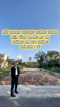 Đất nền kinh doanh mặt tiền đường Thanh Chương 66.4m² giá 1 tỷ - Cơ hội hiếm có!