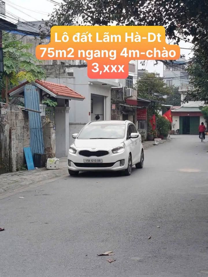 Đất nền phố Hoa Khê, Kiến An 75m² giá 3 tỷ - Sổ hồng chính chủ!