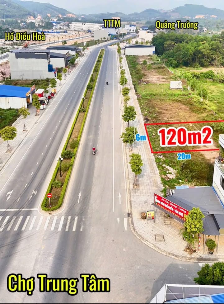 Đất nền KDT Vạn Phú Thái Nguyên 120m² - Vị trí đắc địa, tiềm năng sinh lời!