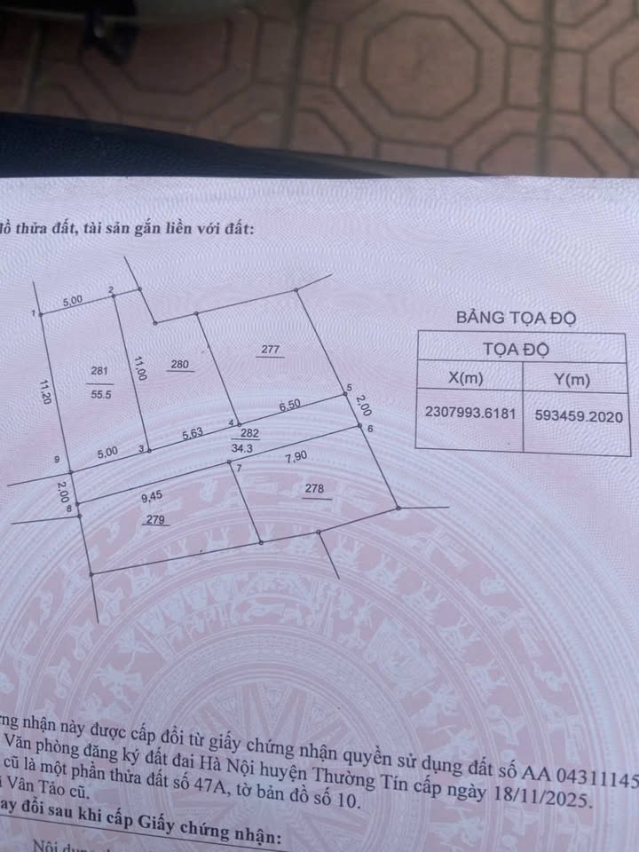 Nhà đẹp chính chủ tại Vân Tảo, Thường Tín 55m² giá 3 tỷ - Tiện ích đầy đủ!