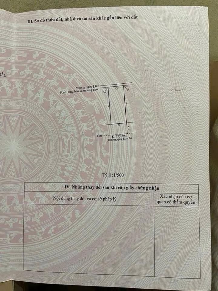 Nhà 2 tầng mặt Tây Sơn 135m² giá 6 tỷ - Sẵn sàng vào ở ngay!